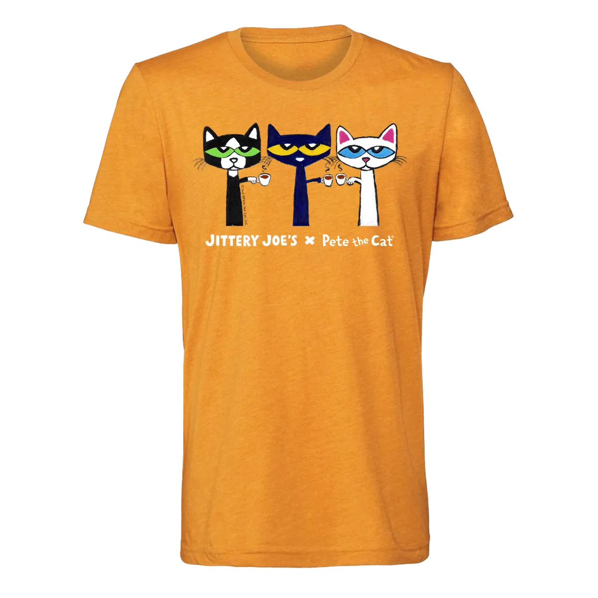 Jittery Joe's & Pete the Cat T-shirt