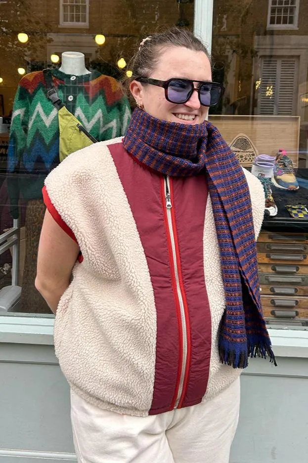 Sessùn Pio Imperial Violet Scarf